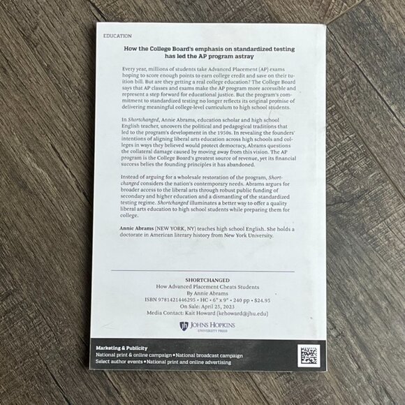 Short Changed by Annie Abrams ((ARC Uncorrected Proof)) - Picture 2 of 2